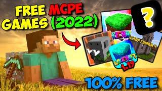 TOP 5 BEST GAMES LIKE MINECRAFT PE for FREE in 2022 - (NEWEST MCPE Copy Games)