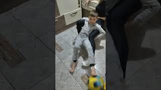 Mom & Son Wrestle Part 1