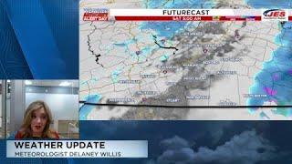 6:30 p.m. Jan 9. Weather Authority Alert Day update with Delaney Willis