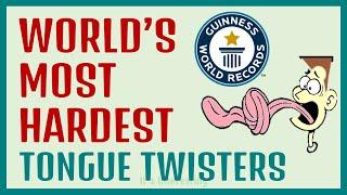 10 Tough Tongue Twisters Hardest in World  Hardest Tongue Twisters in English