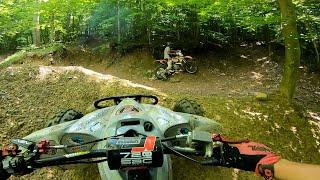 Chasing Dirt Bikes on my YFZ 450R | Featuring the Dirty Boys