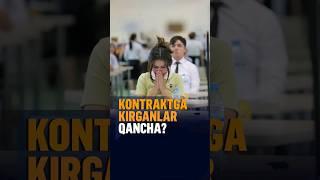 To'lov-kontrakti asosida o'qishga kirganlar qancha?