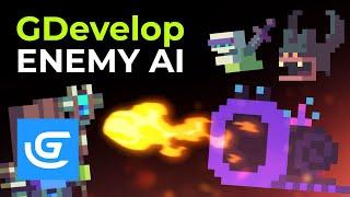 How To Create Advanced Enemy AI in GDevelop Free Game Engine - Tutorial