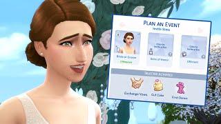 using the sims to plan my irl wedding