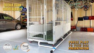 K9 Kennel Store Quick n Clean Garage Kennel System