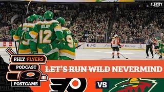 PHLY Flyers Postgame: Kaprizov, Fleury push Wild to win