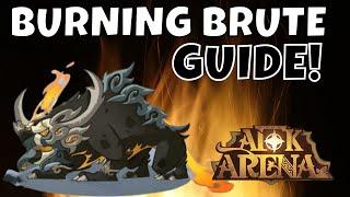 THE BURNING BRUTE - TWISTED REALM! [AFK ARENA GUIDE]