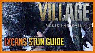 Resident evil village - Lycan tips & tricks guide for hardcore difficulty or higher (Stun Lycans)