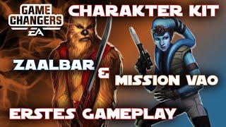 Star Wars Galaxy of Heroes - Mission Vao & Zaalbar Charakter Kits Gameplay - SWGOH Deutsch / German