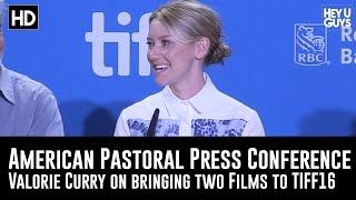 Valorie Curry on Bringing Two Films to TIFF - American Pastoral Press Conference (TIFF16)