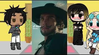 The Bad Ending party react To Lilan as Mihawk Druclua