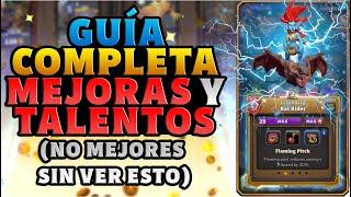 TODO LO QUE TIENES QUE SABER SOBRE MEJORAS Y TALENTOS - GUÍA COMPLETA - WARCRAFT RUMBLE