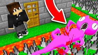 НУБ ПРО И ДЕВУШКА ДЕЛАЮТ ЛОВУШКИ НА ЛАЗКЭТА В МАЙНКРАФТ! ЕНОТИК LAZCAT GARTEN OF BANBAN 3 MINECRAFT