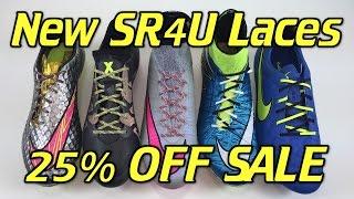 New Multicolor and Color Split SR4U Laces - 25% Off 4th of July Sale