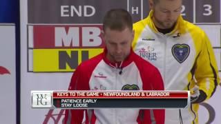 2017 Tim Hortons Brier - Gushue (NL) vs. McEwen (MB) - Draw 3