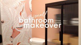 small Whimsical BATHROOM MAKEOVER | abetweene