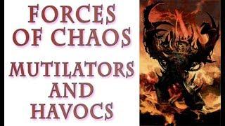 Warhammer 40k Lore - Mutilators and Havocs, Forces of Chaos