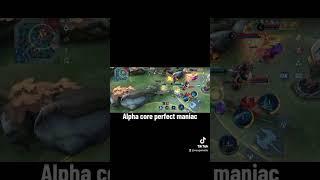 Alpha core perfect maniac #cosgemeda#Cg play