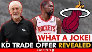 Miami Heat’s Final Kevin Durant Trade Offer REVEALED! Pat Riley Needs To Go! Heat Rumors