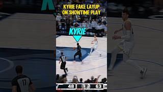 DJJ HEAD ABOVE THE RIM off Kyrie FAKE LAY Alley Oop!