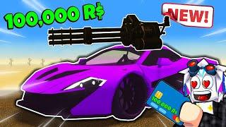 КУПИЛ НОВЫЙ СПОРТКАР R1702 И МИНИГАН ЗА РОБУКСЫ В ПЫЛЬНОЙ ПОЕЗДКЕ! ROBLOX A DUSTY TRIP