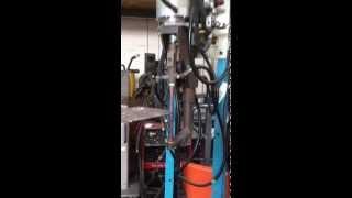 35 kva Pedestal Spot Welder Test from Westermans International