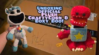 Unboxing official Poppy Playtime CraftyCorn & Boxy Boo!