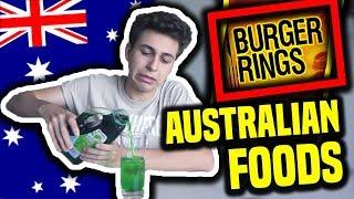 Trying Australian Foods!