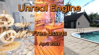 Unreal Engine free assets April 2022
