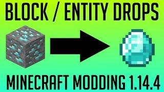 Block / Entity Drops using Loot Tables - Minecraft 1.14.4 Modding Tutorial