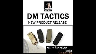 DMGear Trumpet Military Fan Flash Dan Smoke Dan Model Storage Bag Multifunctional Small Sundries Bag