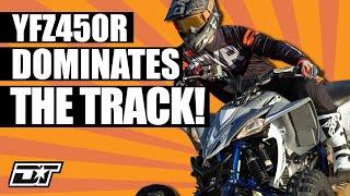 Yamaha YFZ450R Track Test - ATV Racing Dominance!