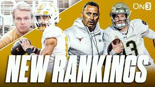 NEW College Football Playoff Rankings | Texas, Tennessee, Notre Dame LOCKS | Where's Ohio State?