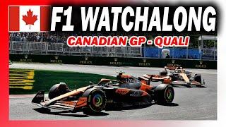  F1 Watchalong - CANADIAN GP - QUALI - with Commentary & Live Timings