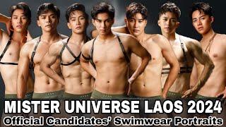 MISTER UNIVERSE LAOS 2024 | Candidates' Official Swimwear Portraits