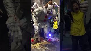 Pennywise and Georgie Halloween animatronic #pennywise #halloween #horrorshorts #fypシ゚viral