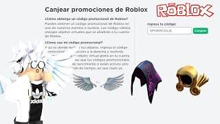 TODOS LOS PROMOCODES de ROBLOX *GRATIS JULIO 2021*