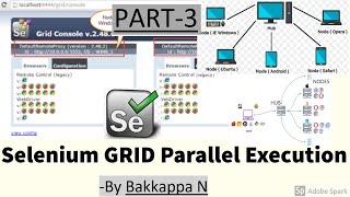 Selenium GRID Tutorial-3 || Selenium GRID Parallel Test Execution