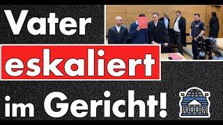 Killer grinst, Vater eskaliert! Wüste Szenen im Landgericht Bielefeld zum Mord an Philippos!