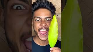 TASTY! THE MOST FUN POPSICLE IN Mango Leaves  ASMR #shorts