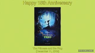 Happy 15th Anniversary The Princess and the Frog!