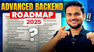 Advanced Backend Development Roadmap 2025  | Complete Lambda 4.0 Syllabus