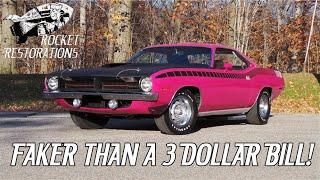 The One Where The Major Auction Houses Sold a Fake FM3 Moulin Rouge 1970 Plymouth AAR Cuda!