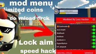 chicken gun mod menu gameplay v3.3.1  by lary hacker