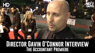 Director Gavin O'Connor Premiere Interview - The Accountant