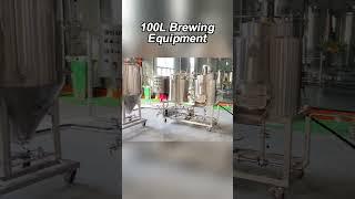 100L small beer brewing equipment | Designed for home breweries and micro breweries