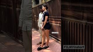 #ananyapanday #shortsfeed Throwback video of Ananya heading in to her yoga academy ‍️️ #shorts