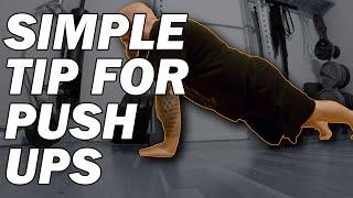 Simple tip when doing many push ups - Push up challenge - Fit at home - Fat to fit