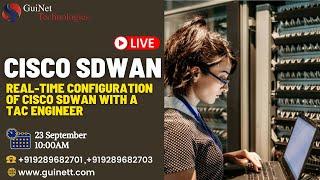 Cisco SDWAN-- Real-time configuration of Cisco SDWAN with a Tac Engineer