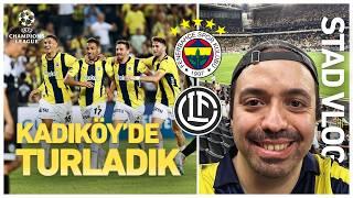 Fenerbahçe vs. Lugano | Turu Geçtik, Sıra Lille'de! | Stadyum Vlogu | 4k